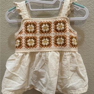 Haute Hippie Kids Cream Dress